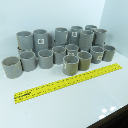 Carlon E940K 2-1/2" PVC CPLG Slip x Slip Conduit Coupling Lot Of 23