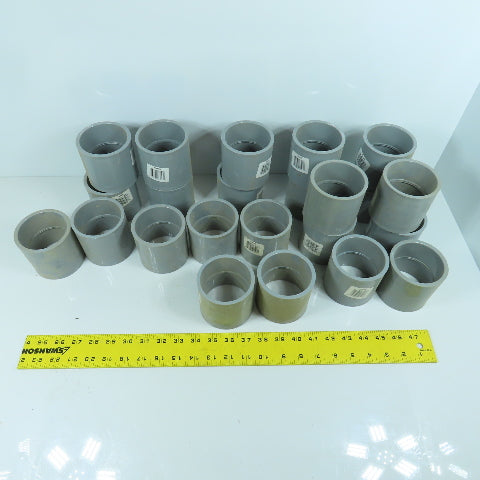 Carlon E940K 2-1/2" PVC CPLG Slip x Slip Conduit Coupling Lot Of 23