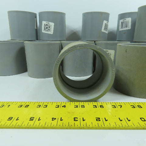 Carlon E940K 2-1/2" PVC CPLG Slip x Slip Conduit Coupling Lot Of 23