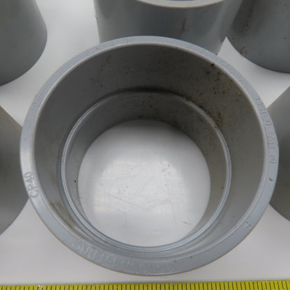 Kraloy 4" PVC CP40 Slip x Slip Conduit Coupling Lot Of 11