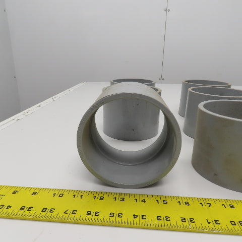 Kraloy 4" PVC CP40 Slip x Slip Conduit Coupling Lot Of 11