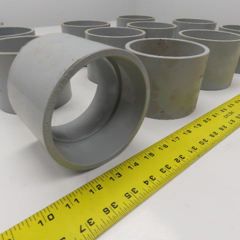 Kraloy 4" PVC CP40 Slip x Slip Conduit Coupling Lot Of 11