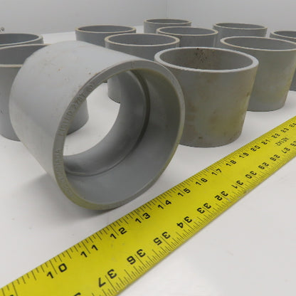 Kraloy 4" PVC CP40 Slip x Slip Conduit Coupling Lot Of 11