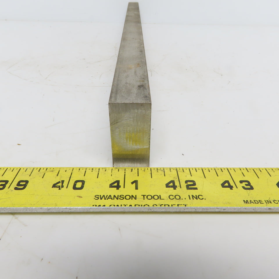 3/4" x 1-1/ 2" Stainless Steel Flat Bar x 17" Long, 304/304L Stainless