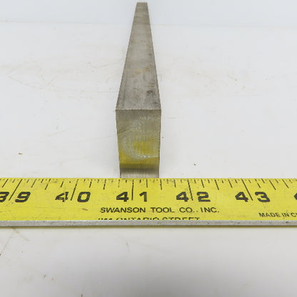 3/4" x 1-1/ 2" Stainless Steel Flat Bar x 17" Long, 304/304L Stainless