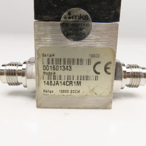 MKS 148JA14CR1M 4 VCR Male Upstream Nitrogen Flow Control 10,000 SCCM
