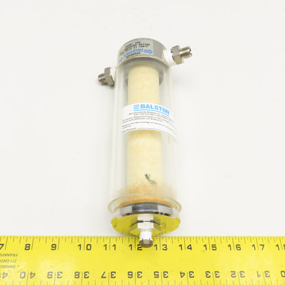 Balston 45G 1/2" NPT Pyrex High Volume Sample Analyzer Filter