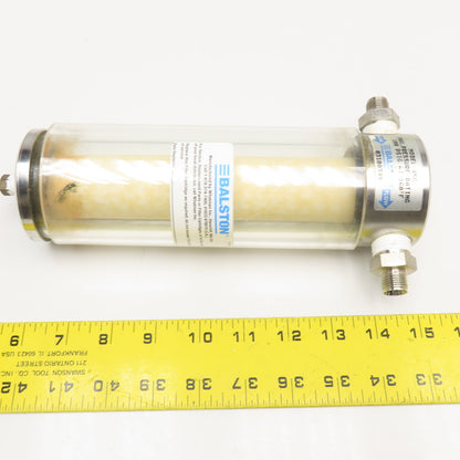 Balston 45G 1/2" NPT Pyrex High Volume Sample Analyzer Filter