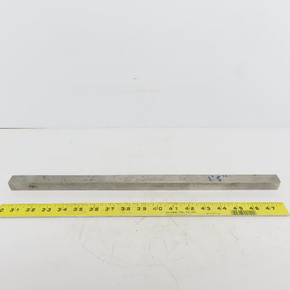 3/4" x 3/4" Stainless Steel Flat Bar x 18" Long 316/316L Stainless