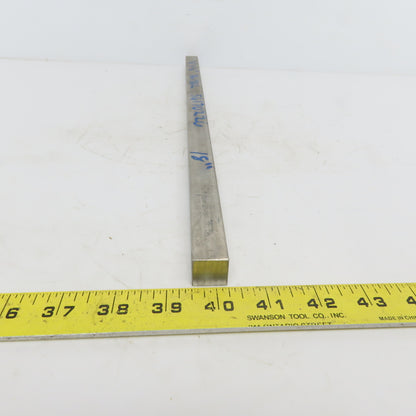 3/4" x 3/4" Stainless Steel Flat Bar x 18" Long 316/316L Stainless