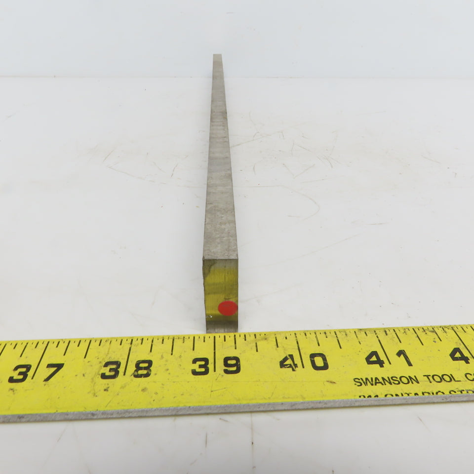 3/8" x1-1/4" Titanium Flat Plate 17" Long Ti 6al-4V