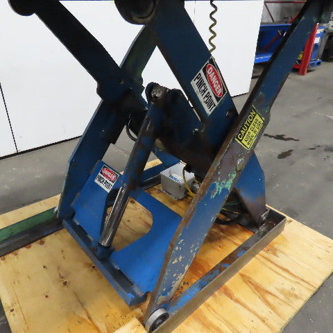 Vestil 74625-2 1000Lbs. 48" x 35" Scissor Lift Table 208-460V 3Ph 7"-43" Lift