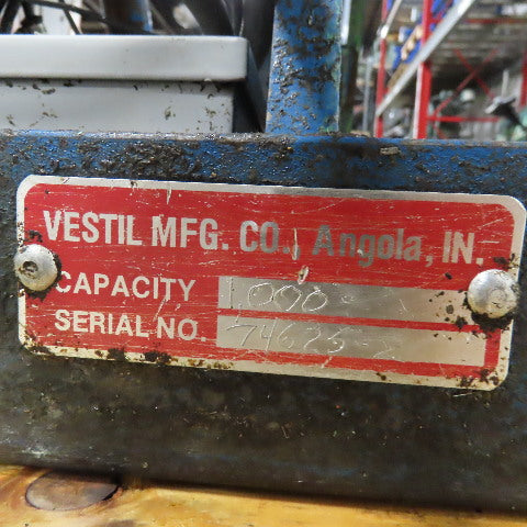 Vestil 74625-2 1000Lbs. 48" x 35" Scissor Lift Table 208-460V 3Ph 7"-43" Lift