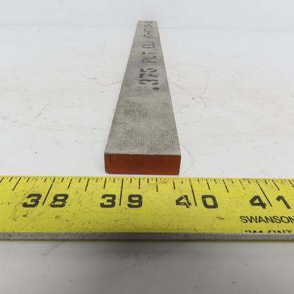 3/8" x 1-1/4" Titanium Flat Plate 14" Long Ti 6al-4V