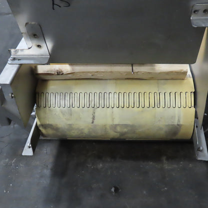 MTC MTCB-24-49 Stainless Incline Cleated Discharge Conveyor Needs New Belt 3Ph