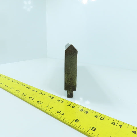 12" Press Brake 90° Forming Angle Die Block 1/2" Tang 3-5/8" High 1" Thick