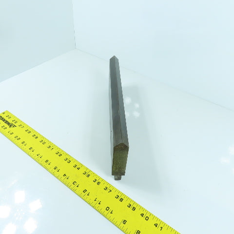 12" Press Brake 90° Forming Angle Die Block 1/2" Tang 3-5/8" High 1" Thick