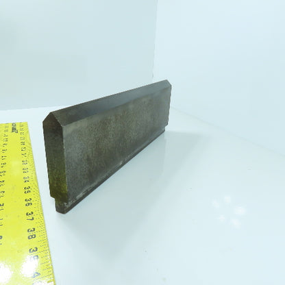 12" Press Brake 90° Forming Angle Die Block 1/2" Tang 3-5/8" High 1" Thick