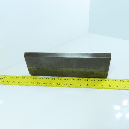 12" Press Brake 90° Forming Angle Die Block 1/2" Tang 3-5/8" High 1" Thick