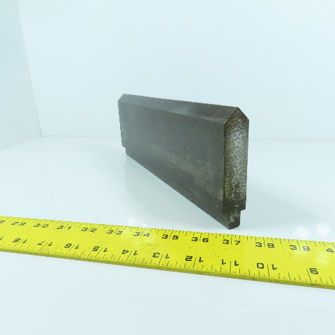12" Press Brake 90° Forming Angle Die Block 1/2" Tang 3-5/8" High 1" Thick