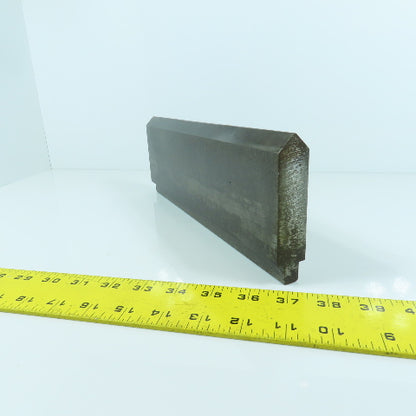 12" Press Brake 90° Forming Angle Die Block 1/2" Tang 3-5/8" High 1" Thick