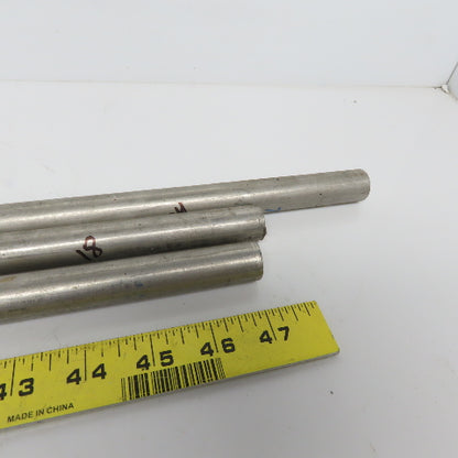 3/4" Diameter 304 Stainless Steel Round Stock 24" 18" & 16" 3pcs 54" Total