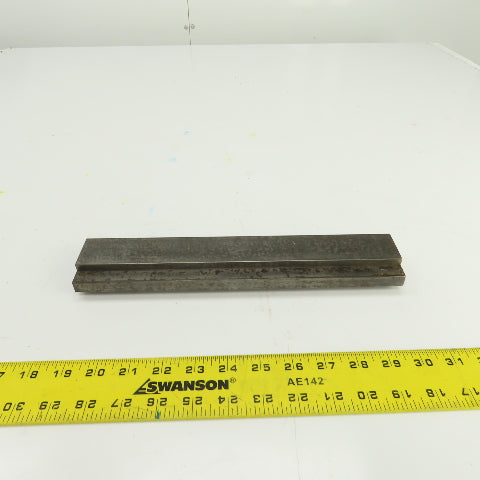 11-7/8" Press Brake Forming 90° V Angle Die Block 1/2" Tang 1-3/4" Ht. 1" Thick