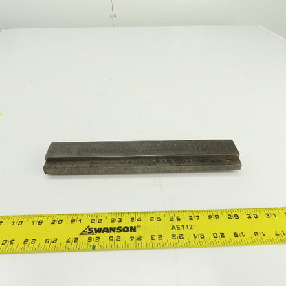 11-7/8" Press Brake Forming 90° V Angle Die Block 1/2" Tang 1-3/4" Ht. 1" Thick