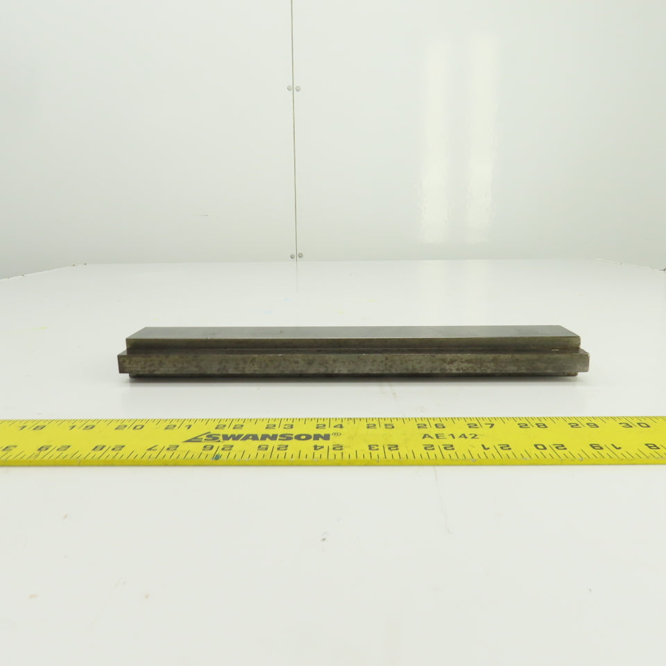 11-7/8" Press Brake Forming 90° V Angle Die Block 1/2" Tang 1-3/4" Ht. 1" Thick