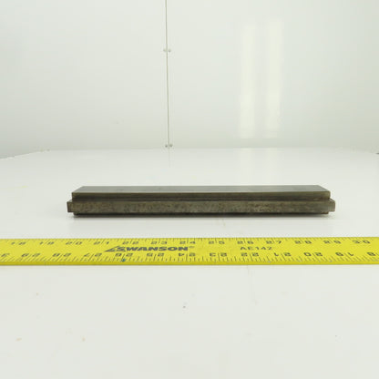 11-7/8" Press Brake Forming 90° V Angle Die Block 1/2" Tang 1-3/4" Ht. 1" Thick