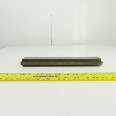 11-7/8" Press Brake Forming 90° V Angle Die Block 1/2" Tang 1-3/4" Ht. 1" Thick