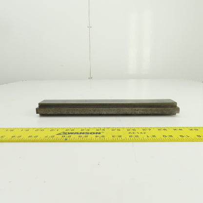 11-7/8" Press Brake Forming 90° V Angle Die Block 1/2" Tang 1-3/4" Ht. 1" Thick