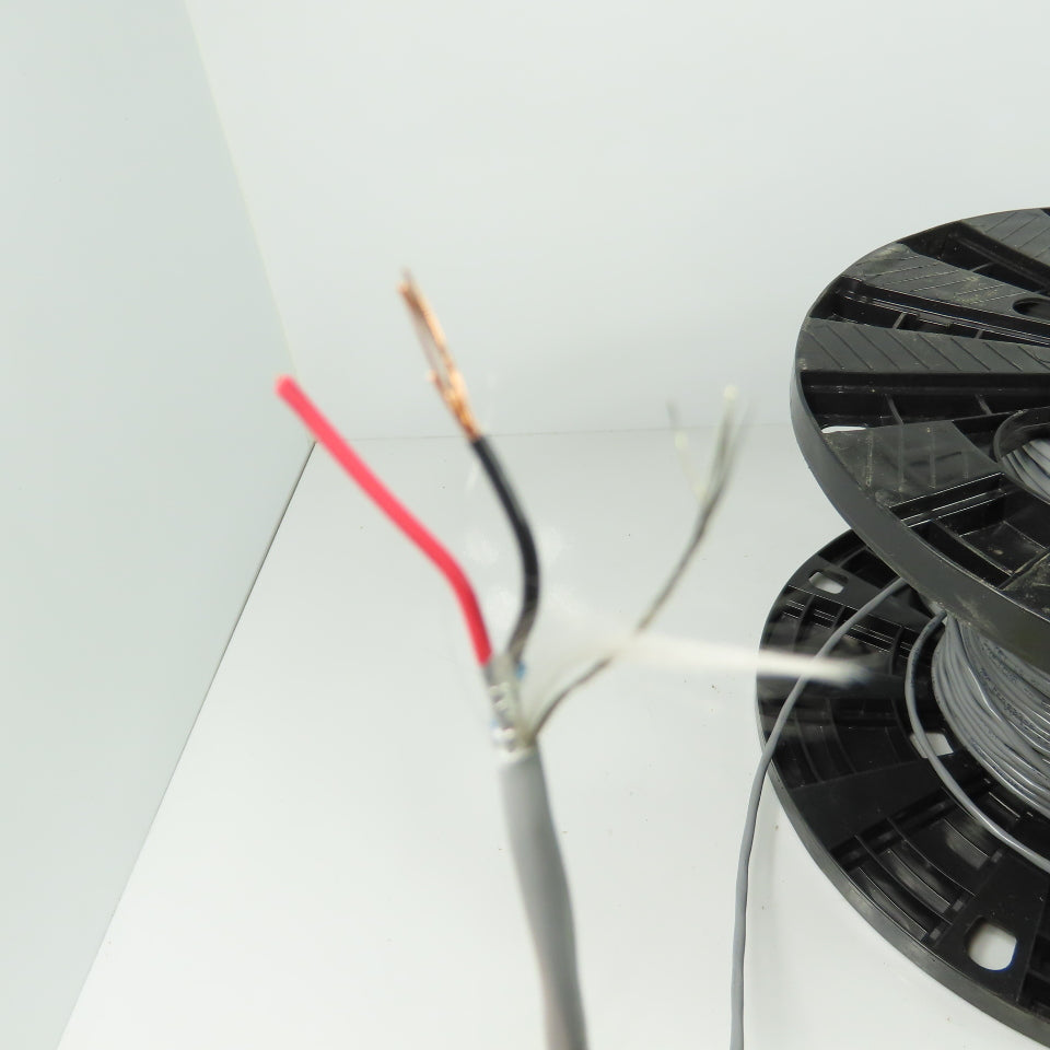 Carol CL3R/FPLR 18/2 Shielded Multiconductor Alarm Cable 160'