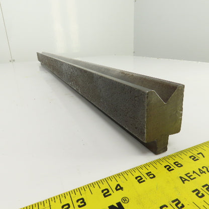36-3/4" Press Brake Forming 90° V Angle Die Block 1/2" Tang 1-5/8"H 1-1/2" Thick