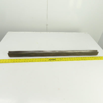 36-3/4" Press Brake Forming 90° V Angle Die Block 1/2" Tang 1-5/8"H 1-1/2" Thick