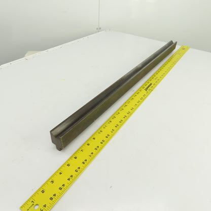 36-3/4" Press Brake Forming 90° V Angle Die Block 1/2" Tang 1-5/8"H 1-1/2" Thick