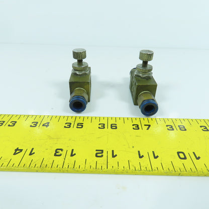 Kuroda SP-2H-2 Pneumatic Pressure Control Valve Regulator 8mm Lot Of 2