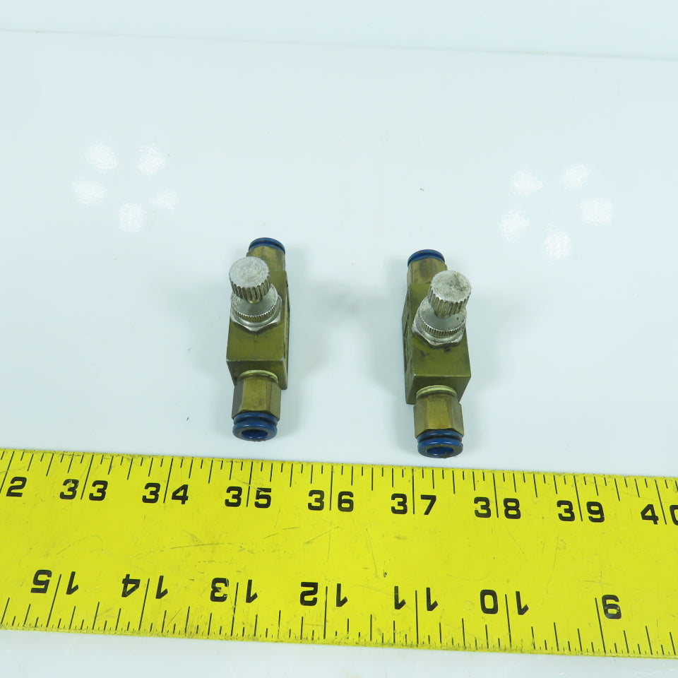 Kuroda SP-2H-2 Pneumatic Pressure Control Valve Regulator 8mm Lot Of 2