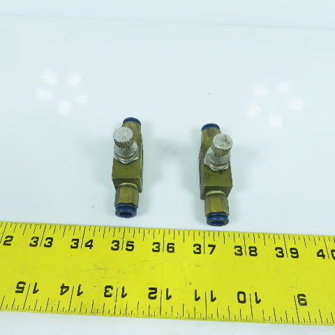 Kuroda SP-2H-2 Pneumatic Pressure Control Valve Regulator 8mm Lot Of 2