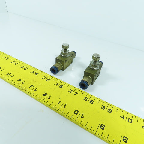 Kuroda SP-2H-2 Pneumatic Pressure Control Valve Regulator 8mm Lot Of 2