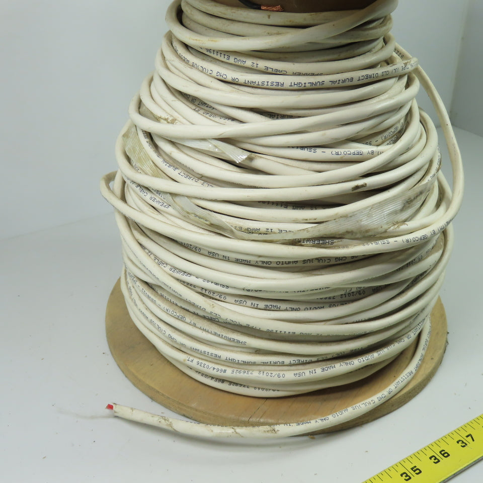 Gepco E111196 Type UL CL3 Direct Burial Audio Wire 12 AWG 2 Cond 325'