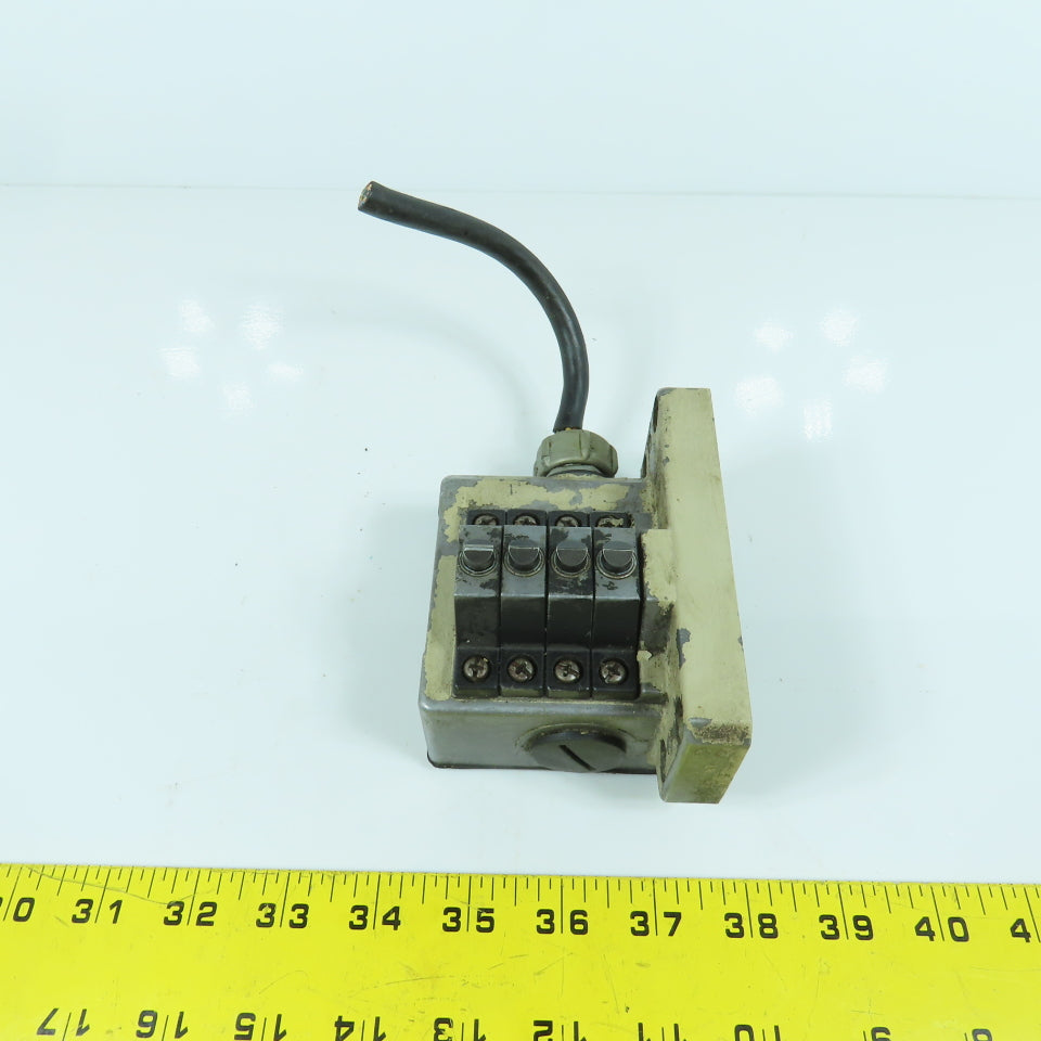 4 Position Multiple Rail Limit Switch Euchner Style