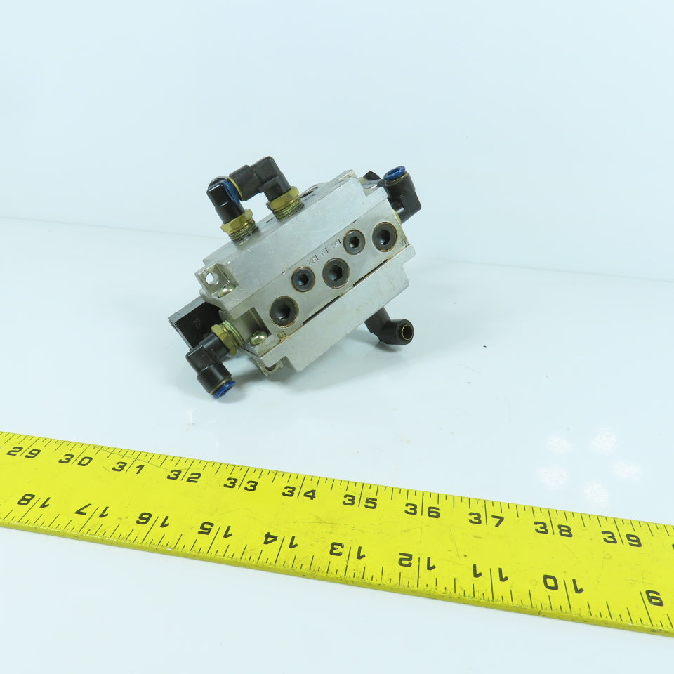 Kuroda PCS2408 5/2 Way Pneumatic Air Solenoid Valve 0.2-0.8MPa 24V DC Coil