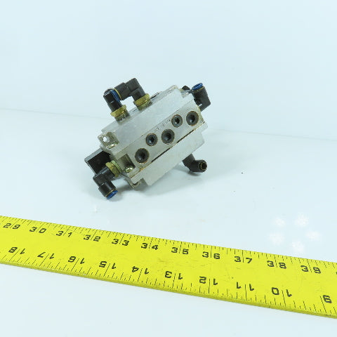 Kuroda PCS2408 5/2 Way Pneumatic Air Solenoid Valve 0.2-0.8MPa 24V DC Coil