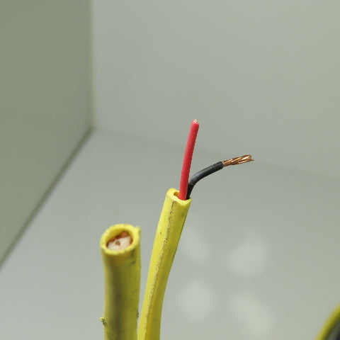 Belden E108998-BN 549945 2 Cond 18 AWG 1C20 75C Video Camera Cable Yellow 380'