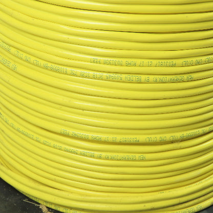 Belden E108998-BN 549945 2 Cond 18 AWG 1C20 75C Video Camera Cable Yellow 380'
