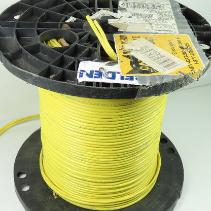 Belden E108998-BN 549945 2 Cond 18 AWG 1C20 75C Video Camera Cable Yellow 380'