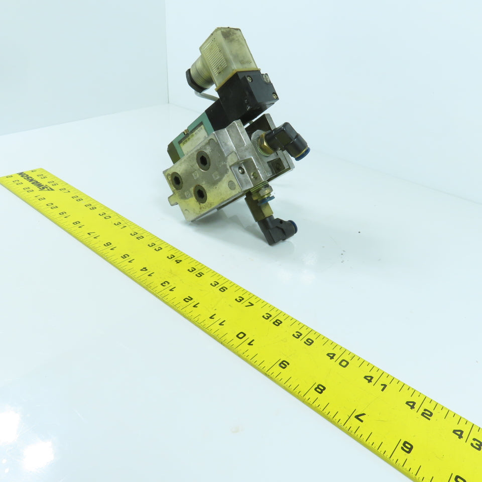 Kuroda PCS2408-D1DP5 2/4 Way Pneumatic Air Solenoid Valve 0.2-0.8MPa 24V DC Coil