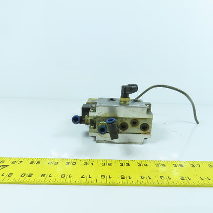 Kuroda PCS2408-D1DP5 2/4 Way Pneumatic Air Solenoid Valve 0.2-0.8MPa 24V DC Coil