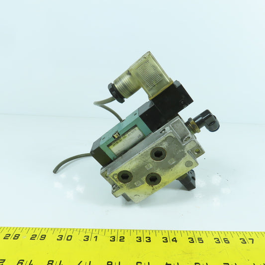 Kuroda PCS2408-D1DP5 2/4 Way Pneumatic Air Solenoid Valve 0.2-0.8MPa 24V DC Coil